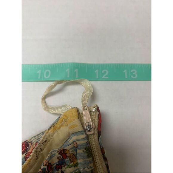 Vintage 1960's A-Line Graphic Patterned Skirt - Picture 7 of 9